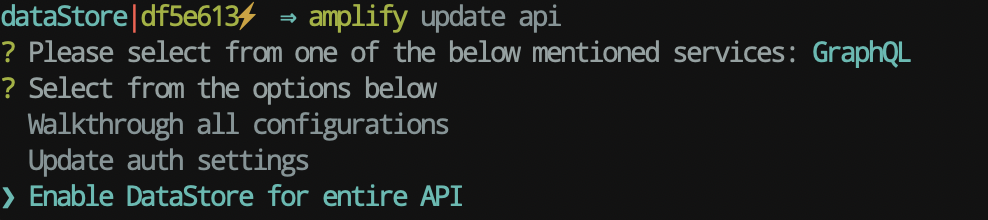 amplify update api